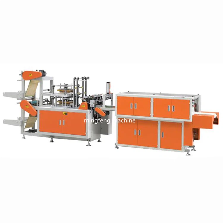 Máquina para fazer luvas de plástico descartáveis