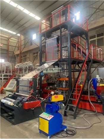 Máquina de extrusão de filme agrícola de três camadas