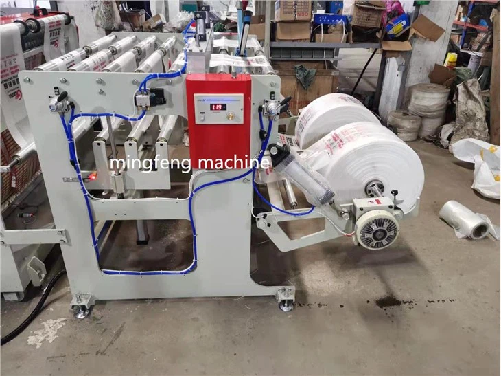 Heat Sealing And Cutting Bag Making Machine Plastic Bag Maker
