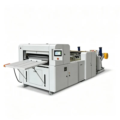 Máquina automática de corte de rolo para folha
